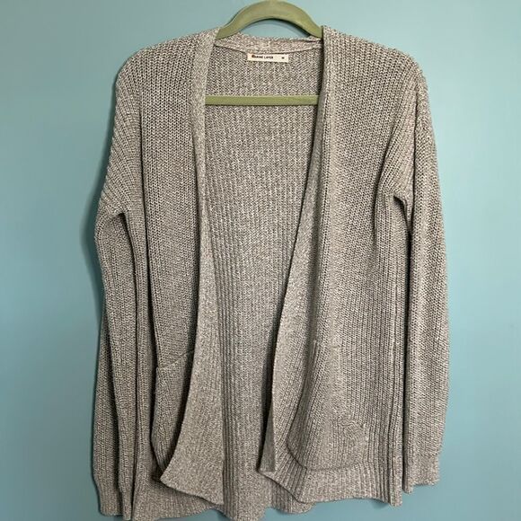 Marine Layer Linen Blend Heavy Pocket Cardigan - Picture 1 of 8